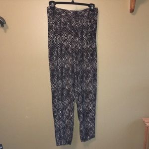 Forever 21 Patterned Parachute Pants